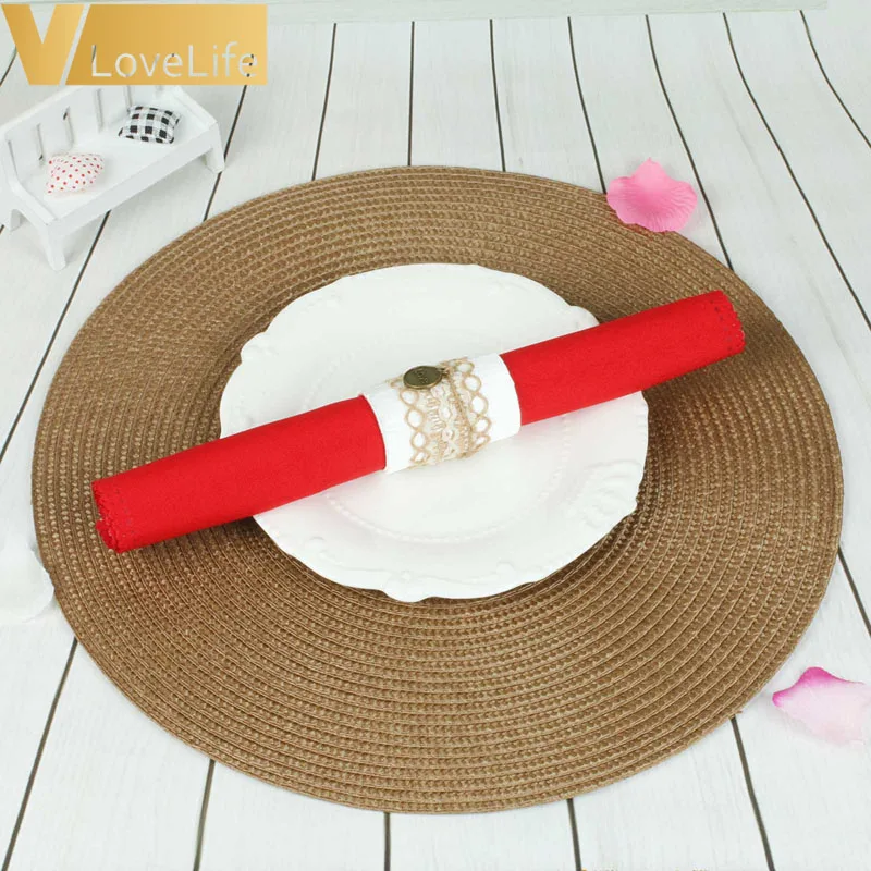 4pcs Table Mats Antislip Heat Resistant Coasters Drinks Cup PP Knitting Pad Placemat Tableware Home Accessories Decoration | Дом и сад