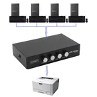 4 порта USB2.0 устройство переключатель адаптер Коробка для ПК Сканер Принтер