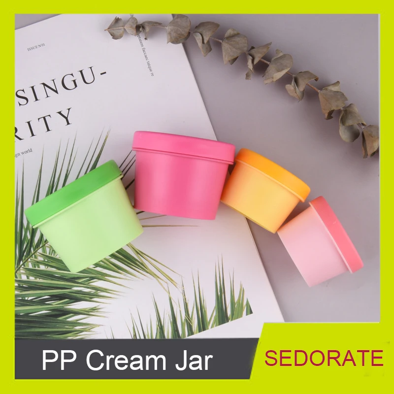 Sedorate 30 шт./лот высокое качество PP банка для косметики контейнер 50 г пустая