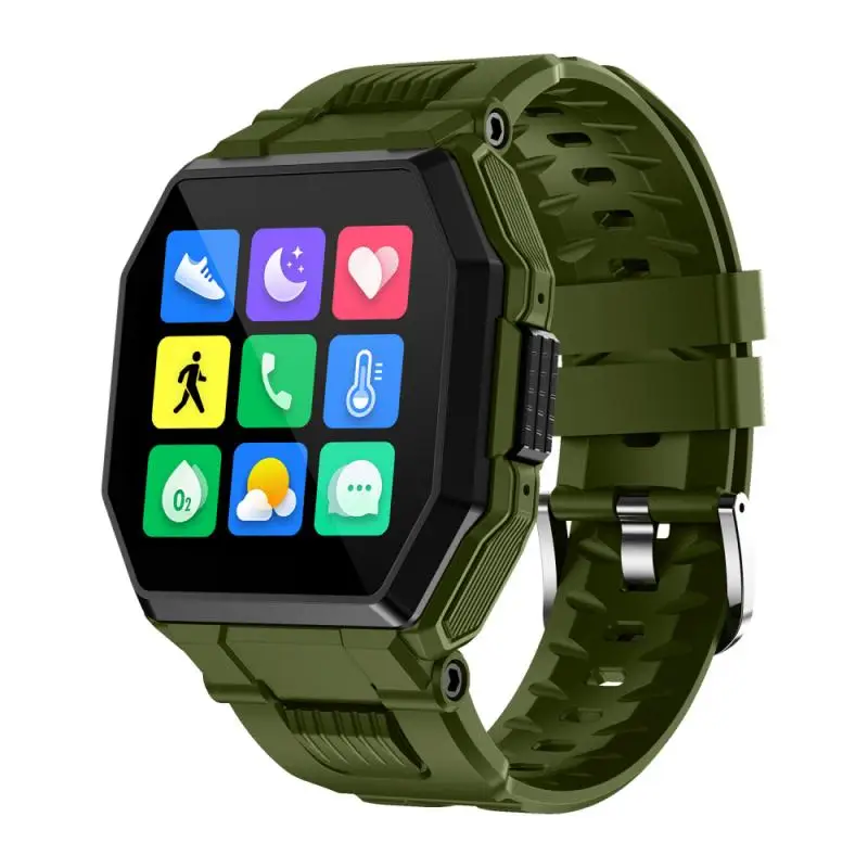 

S9 Luxury military Sport Men's Smart watch Men Full Screen Touch Blood Pressure Heart Rate Monitor Bluetooth Call Smart Watch