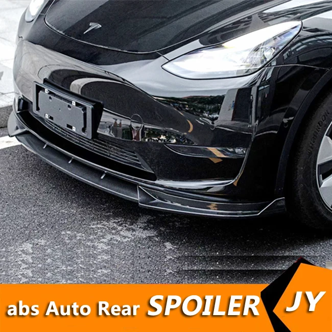 

For Tesla Model Y Body kit spoiler 2021-2022 Tesla Model Y RG-K Rear lip rear spoiler front Bumper Diffuser Bumpers Protector