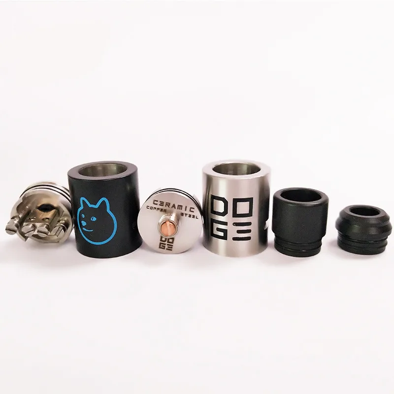Новейший Doge V3 электронная сигарета Vape ручка RDA атомайзер для 510 с резьбой