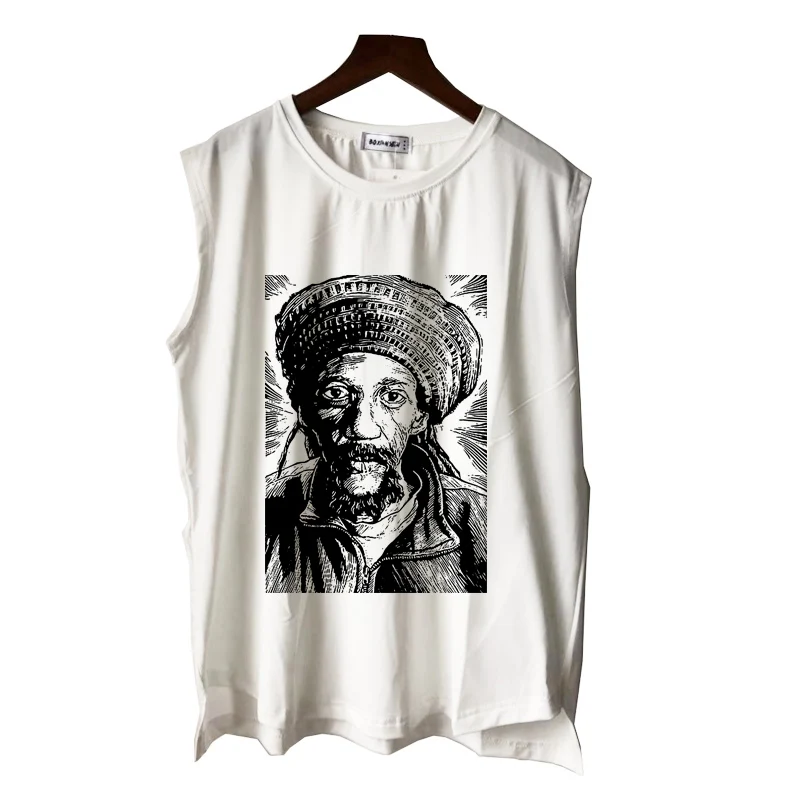 Футболка для мужчин и женщин тенниска без рукавов с надписью legend of reggae рок rasta get up