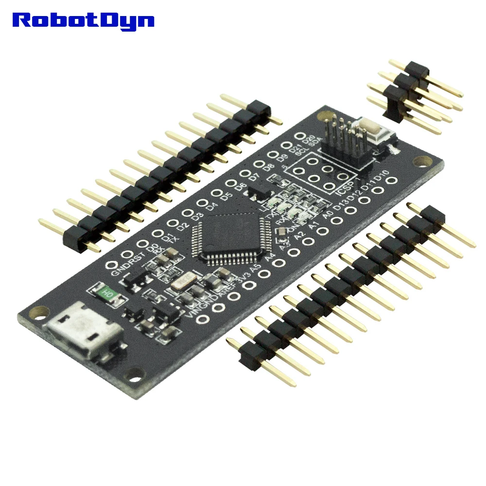 SAMD21 UnSoldered SAMD21 M0-Mini. 32-битный процессор ARM Cortex M0 ядро. Шпильки нераспаянных. Совместим с Arduino Zero, Arduino M0. Форма Mini - Цвет: SAMD21 UnSoldered