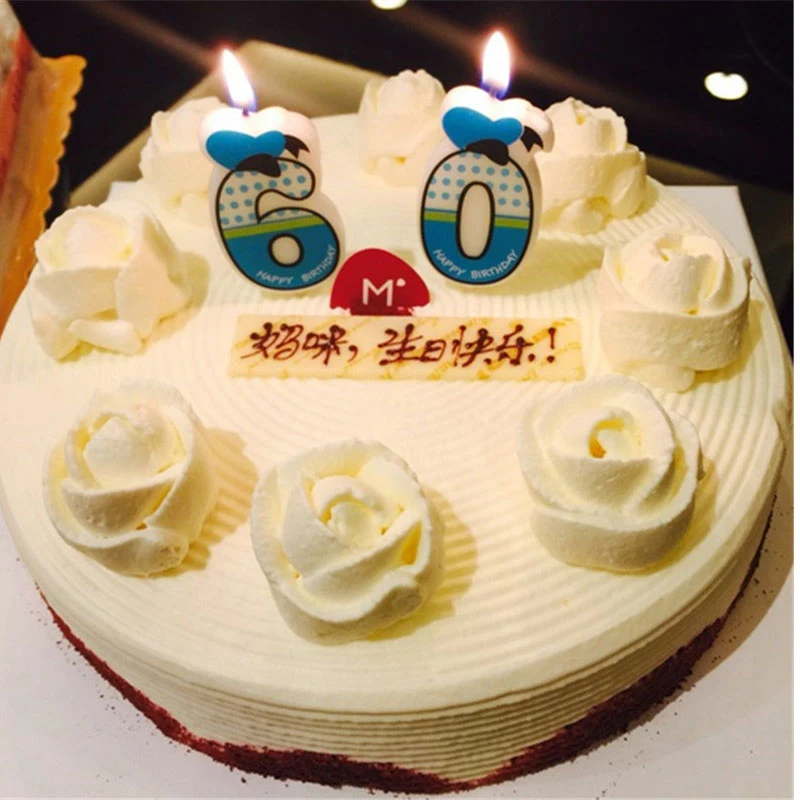 Цифры ко дню рождения свечи мультяшная мышь торт капкейки топперы цифры 0 9 для