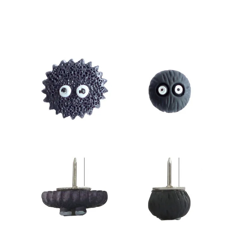 4 шт. креативные декоративные тапки для большого пальца милые трёхмерные штифты