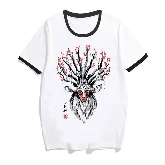 Totoro Spirit Out Футболка Женская Студия Ghibli femme японский аниме мультфильм футболка Miyazaki Hayao одежда женская kawaii