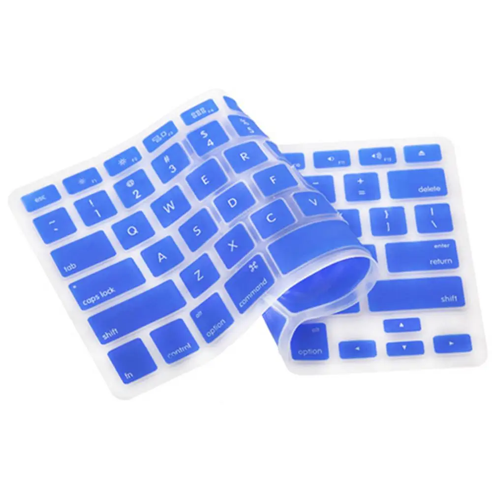 Аксессуары для ноутбука 9 цветов силиконовый чехол клавиатуры Apple Pro 13 15 Air |