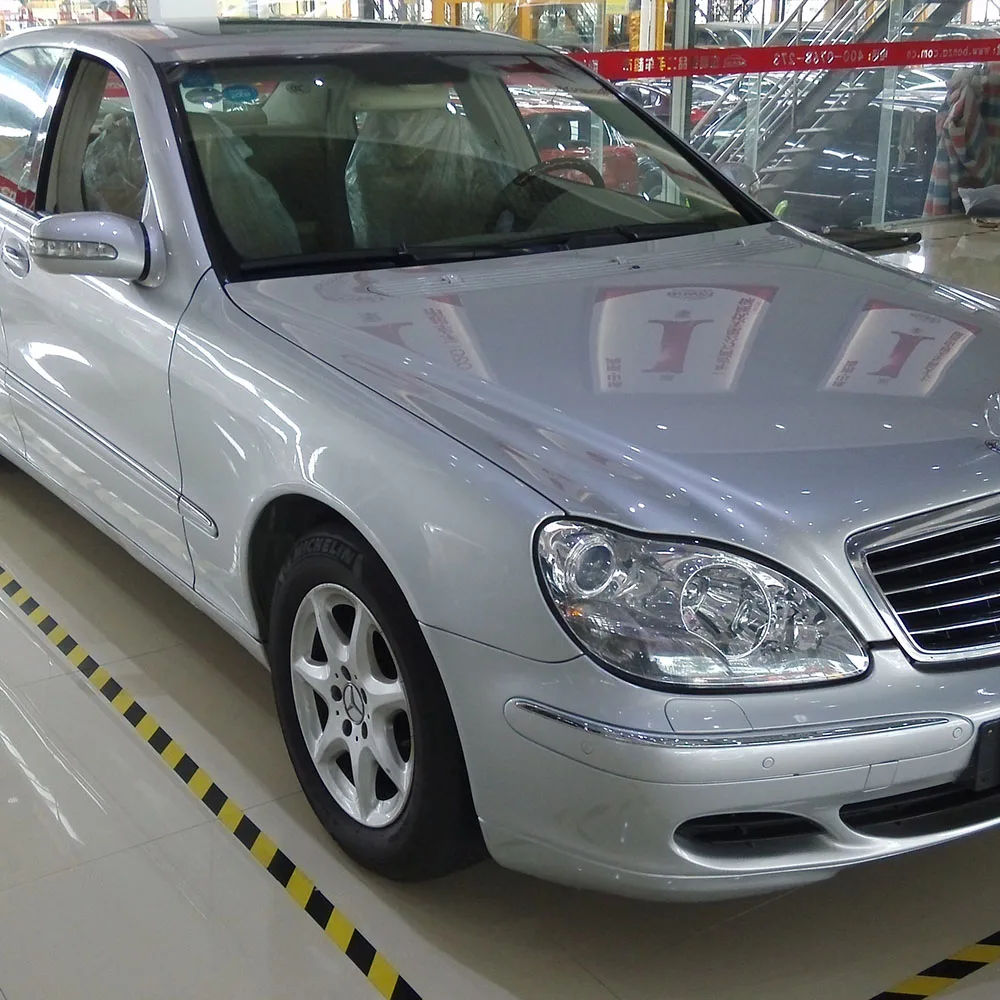 Крышка фары для автомобиля Mercedes-Benz W220 S600 S500 S320 S350 S280 1998~2005, замена переднего автомобильного корпуса фары, линза фары.
