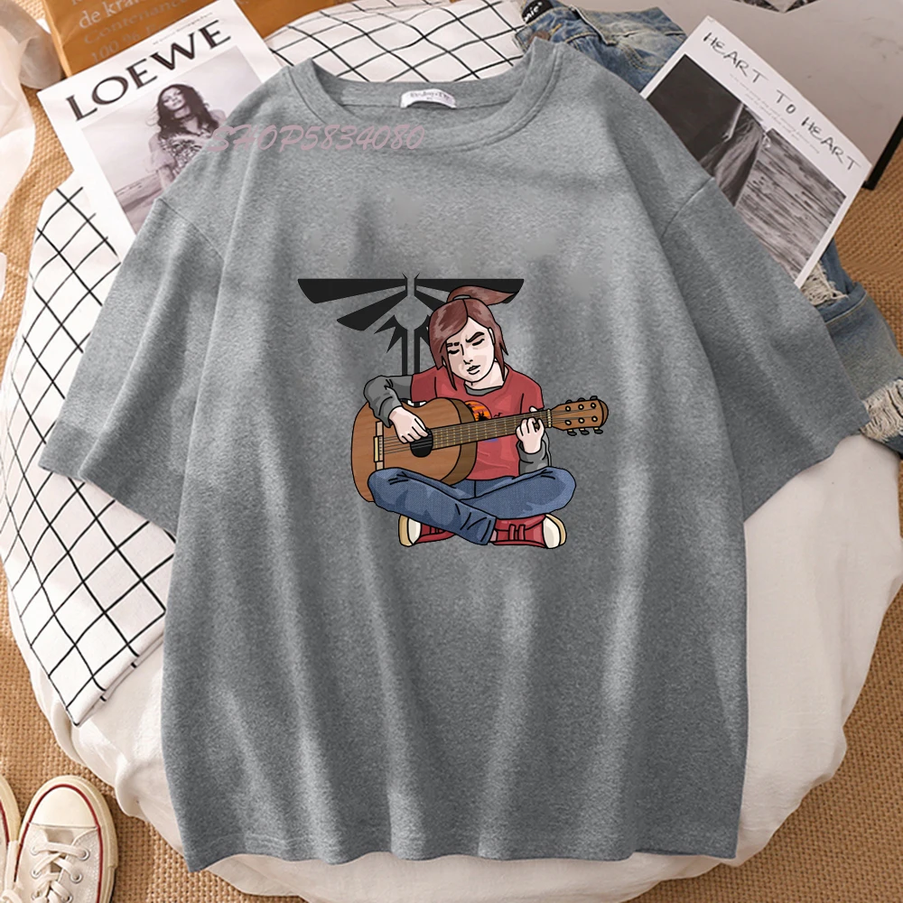 

New Summer Plus Size Last of Us The Last of Us Part 2 Printed T Shirts Casual Boys Girls Streetwear Men Women Game Tops T Shirt
