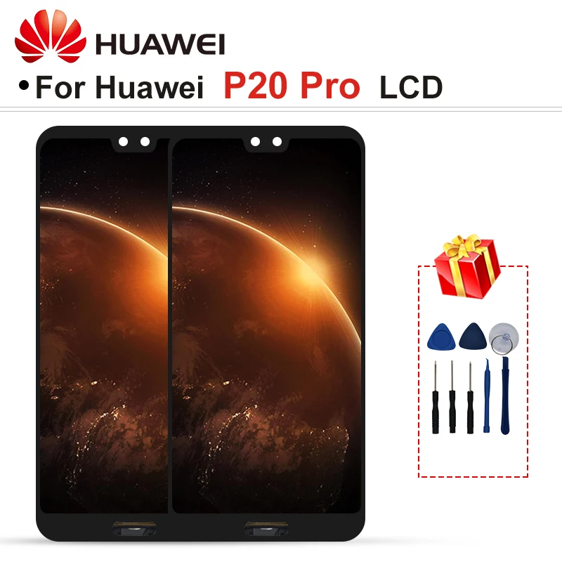 Оригинальный ЖК дисплей для HUAWEI P20 Pro с сенсорным экраном дигитайзер запасные