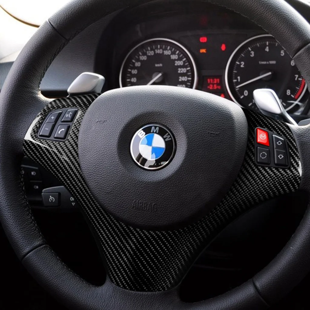 Продажа Красная Спортивная клавиатура M + наклейка из углеродного волокна, чехол на рулевое колесо для BMW 1 3 серии E90 E87 82 88, автомобильная отделка, акс... Купить Красная Спортивная клавиатура M + наклейка из углеродного волокна, чехол на рулевое колесо для BMW 1 3 серии E90 E87 82 88, автомобильная отделка, акс...