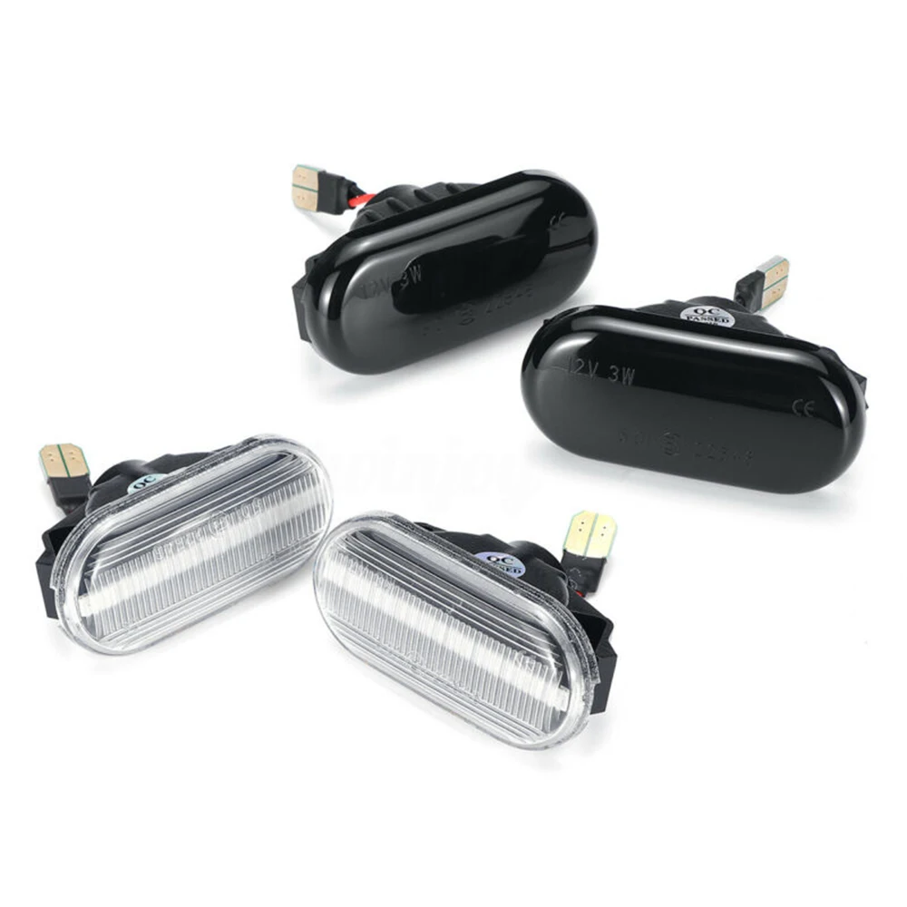 2 шт. DC12V 3 Вт Янтарный автомобильный боковой габаритный индикатор светильник для