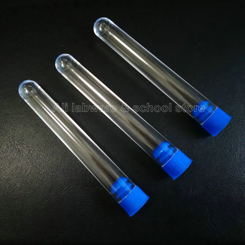 Пластиковые пробирки u образной формы с пусковыми крышками школьные