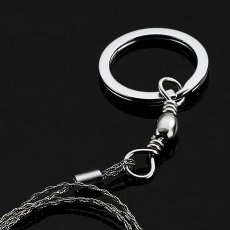 High Quality Stainless Wire Saw Portable Travel Emergency Gear Chain Saws Outdoor Camp Survive Scroll Tools Hunt Flint Cut Kit