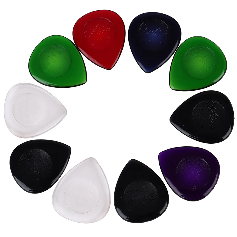 

10Pcs Acoustic Electric Guitar Bass Picks Plectrums Small Size 1 mm 2mm 3mm