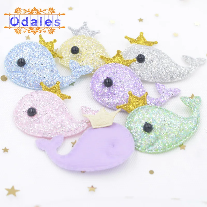 Блестящие нашивки в виде рыбок 24 шт. украшения для свадьбы Кит Аппликации товары