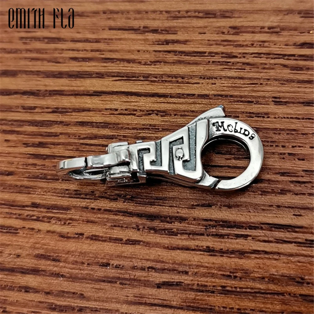 Женские винтажные шармы с замком из натуральной 925 пробы и серебра подходят для