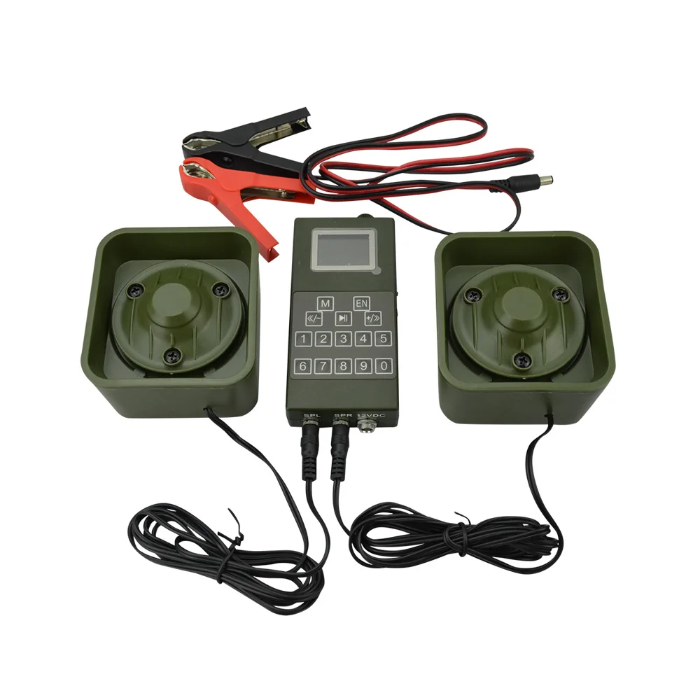 PDDHKK Electric Hunting Decoy Speaker Bird Caller 210 Sound Voice Predator MP3 Player Trap with Remote Control Goods | Спорт и