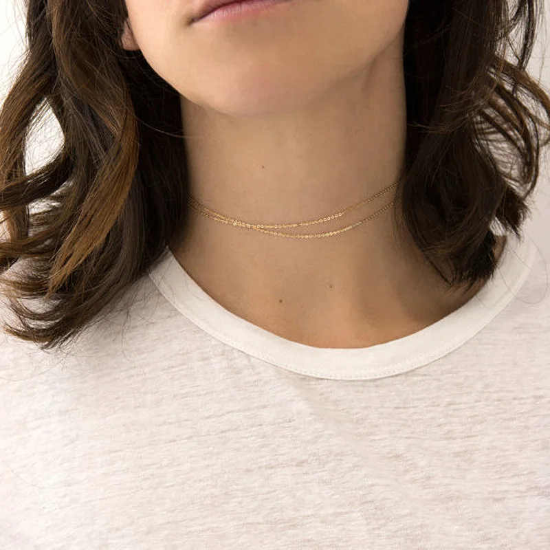 

Модные простые женские ожерелья, классическое ожерелье для девушек aустановлено в Военном Стиле