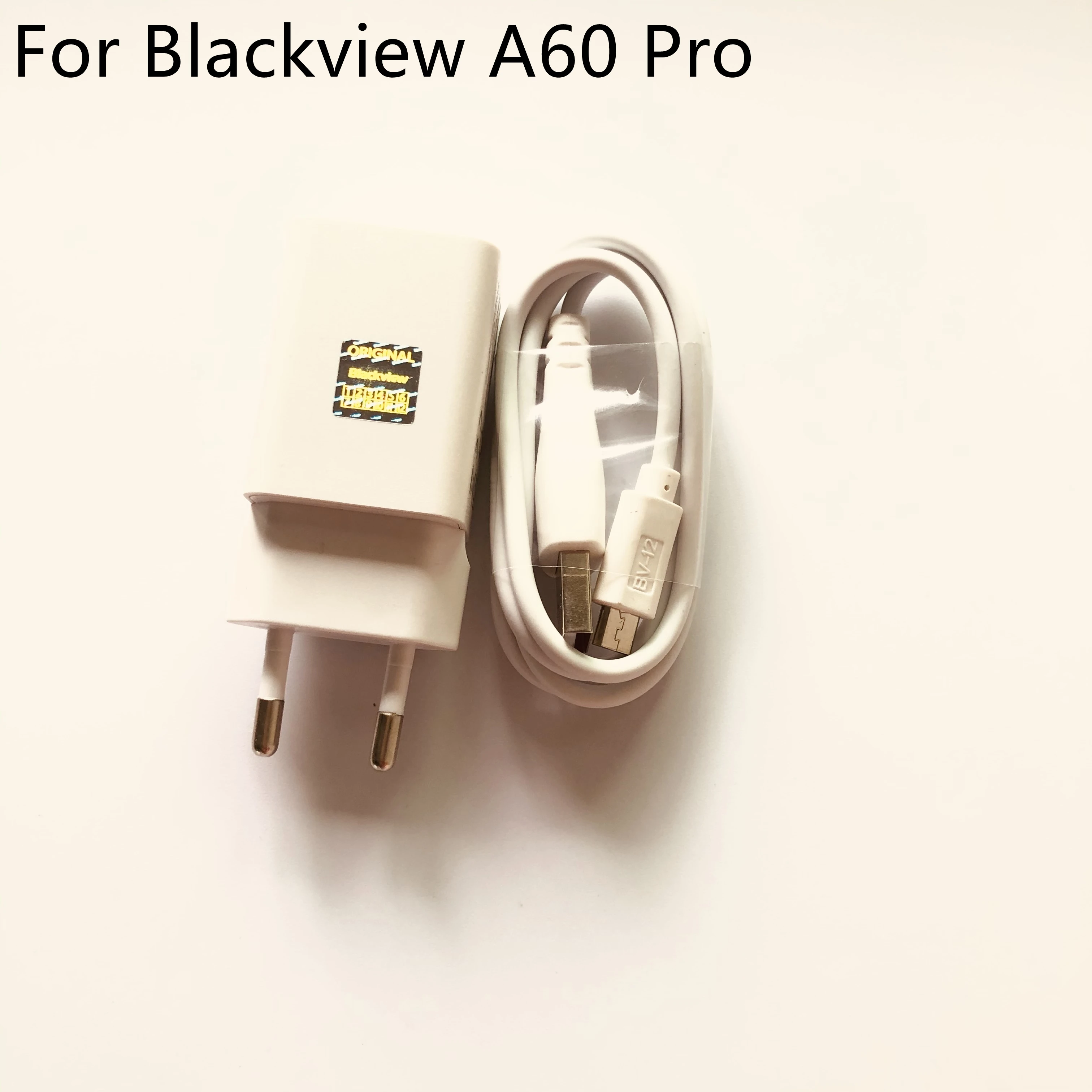 Оригинальное новое зарядное устройство для путешествий + USB-кабель, USB-кабель для смартфона Blackview A60 Pro MTK6761 6,088 