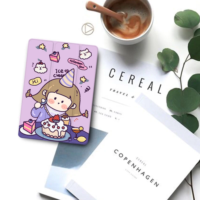 Магнитный умный чехол для планшета 12 9 дюймов iPad Pro задняя крышка с держателем