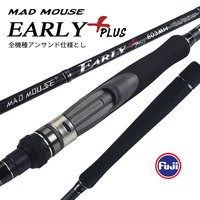 madmouse early plus mh japan quality spinning fishing rod fuji parts lure 12 50g pe 1 2 3 shore jigging rod for seabass fishing