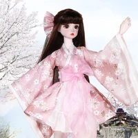 dbs outfits for 13 bjd white lace dress socks pink kimono purple skirt clothes anime girls for sd dbs 62cm doll
