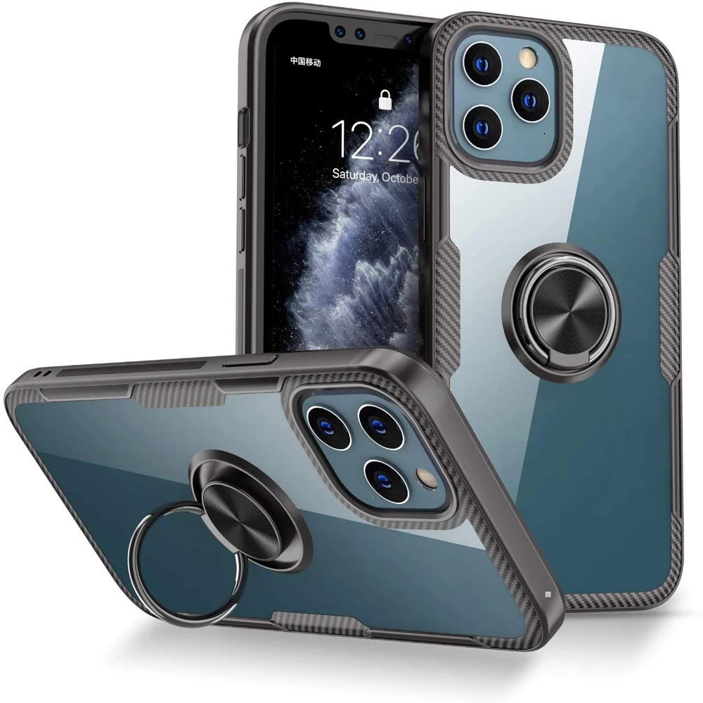 

For Apple iphone 11 Pro Max Cover Stand Holder Magnetic Ring Case For iphone XS Max XR X iphone 11 Pro SE 2020 12 Pro mini Case