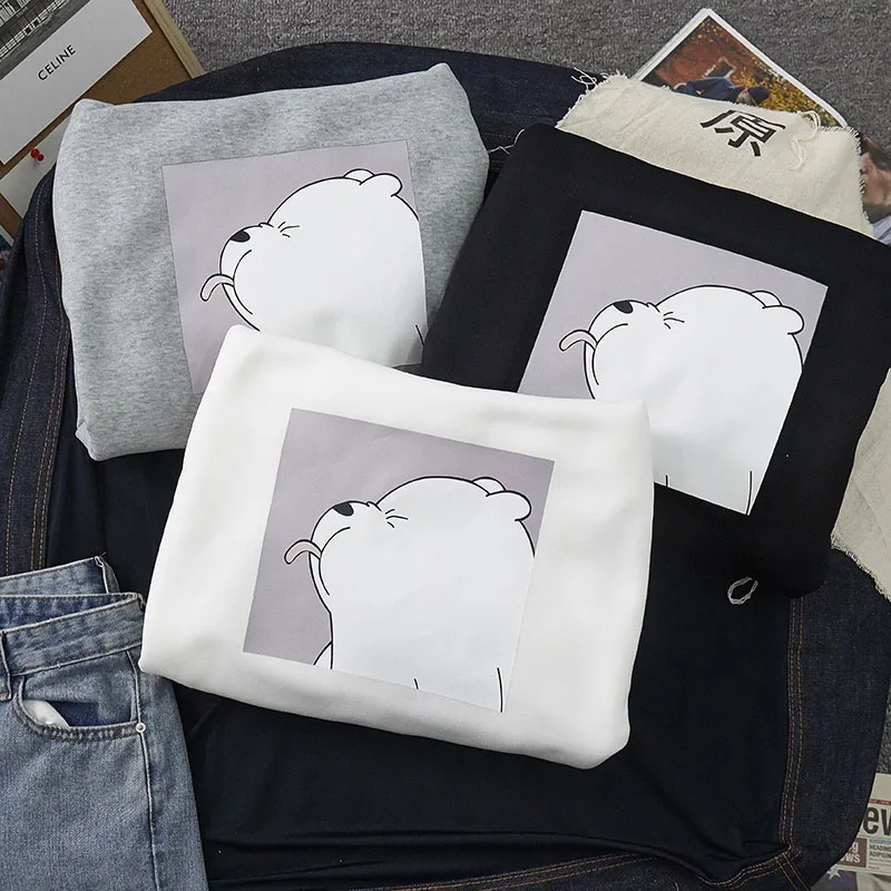 2020 Autumn Hoodies oversized print Pocket Sweatshirts Hooded Harajuku Spring Casual Vintage Korean Pullovers Women sweetshirts