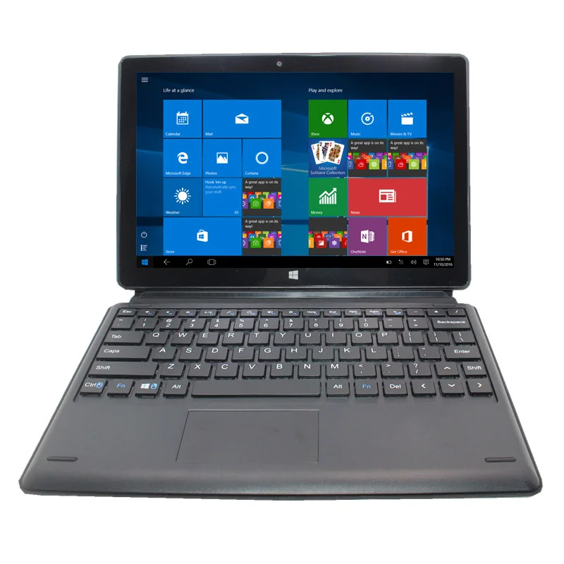 Новое поступление 10,1 дюймов WINDOWS 10 Intel Atom 2+ 32 ГБ четырехъядерный 1280x800 ips Двойная камера с Bluetooth Док-клавиатурой