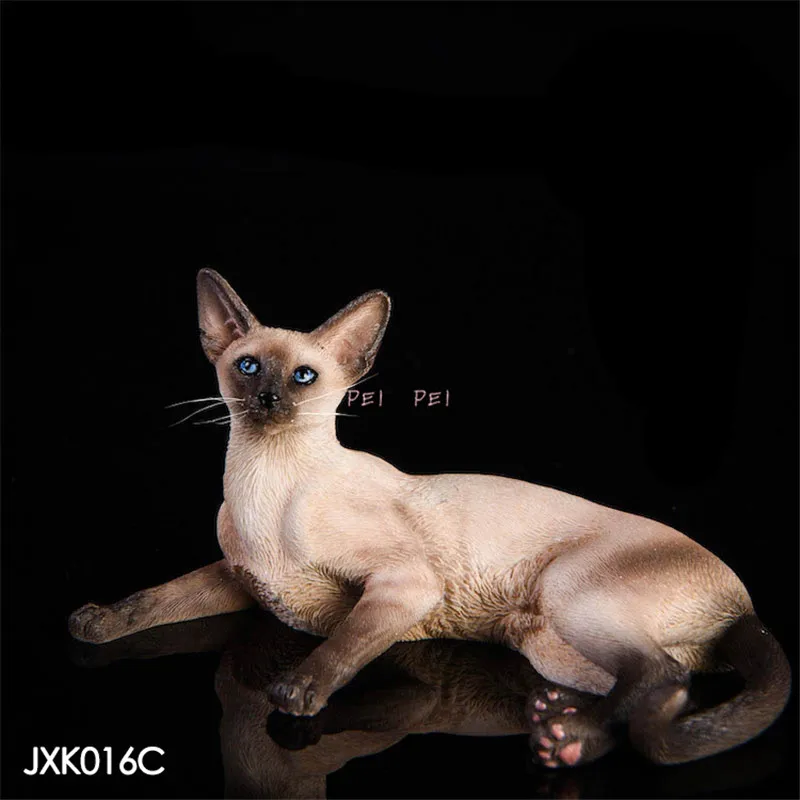 Распродажа 1/6 Имитация животных Сиамский кот креативный домашний декор