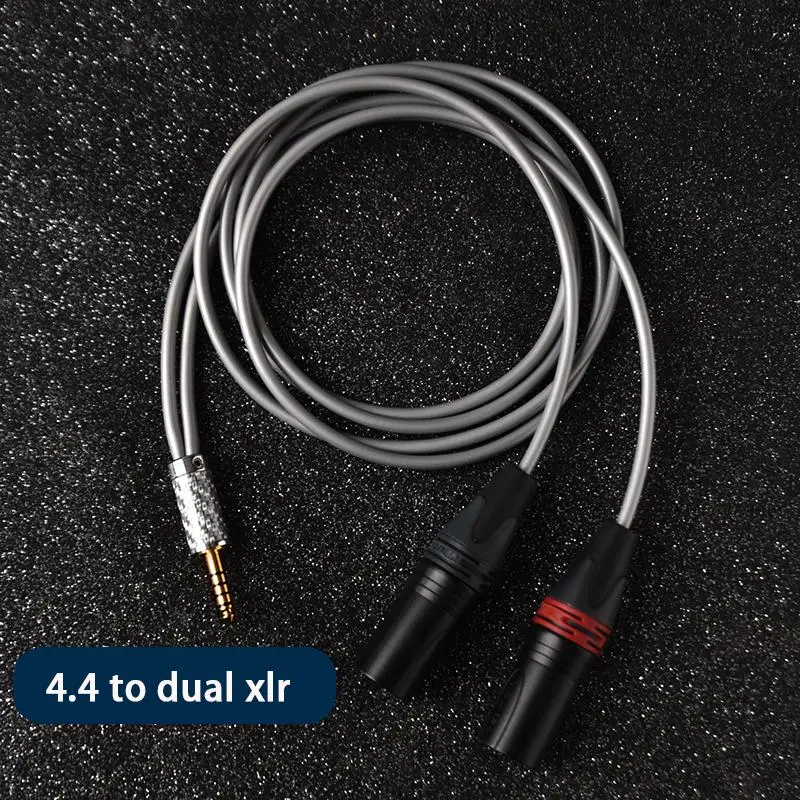 4.4 3.5 2.5mm male to dual 3 pin xlr balanced for zx300a nw wm1A hiby fiio lriver Microphones Speakers Sound Consoles Amplifier |