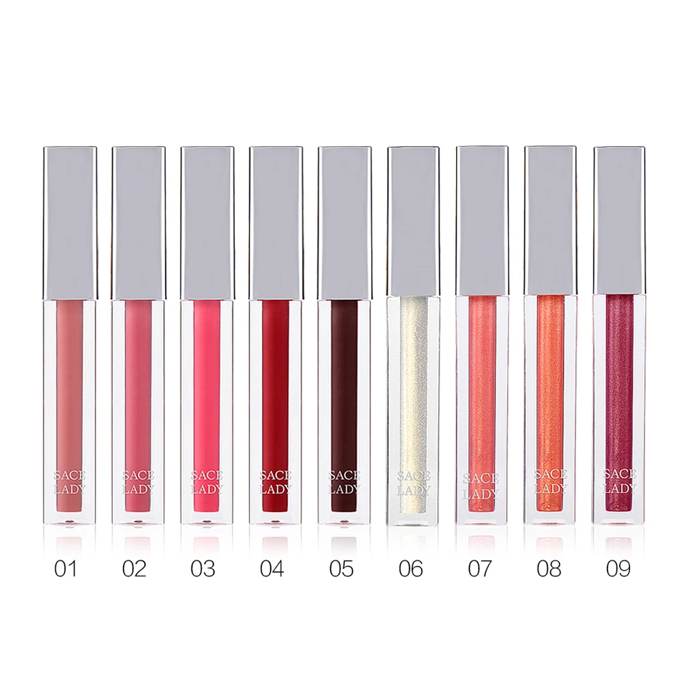 SACE LADY лак для губ с высоким блеском гладкий встроенный интенсивный блеск