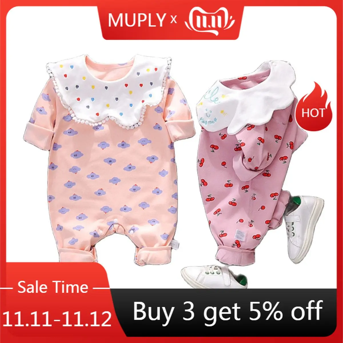 

Одежда для новорожденных; Комбинезоны; Детские комбинезоны с длинными рукавами; Цельные мягкие костюмы для девочек 0-24 месяцев; Красивые наб...