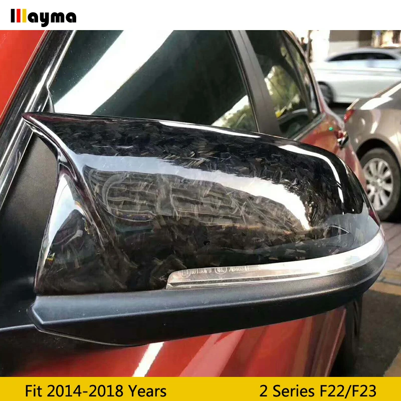 

F23 Griotte style Plastic Mirror cover For BMW 2 Series 218i 220i M235i M240i 2014-2018 year F22 Coupe M styling rear mirror cap