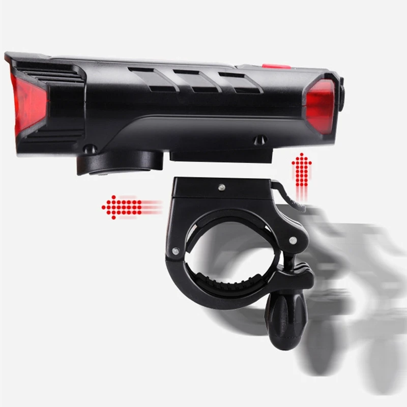 

Solar Horn LED Bike Light USB Rechargeable Outdoor Cycling Equipment Headlight F1FD