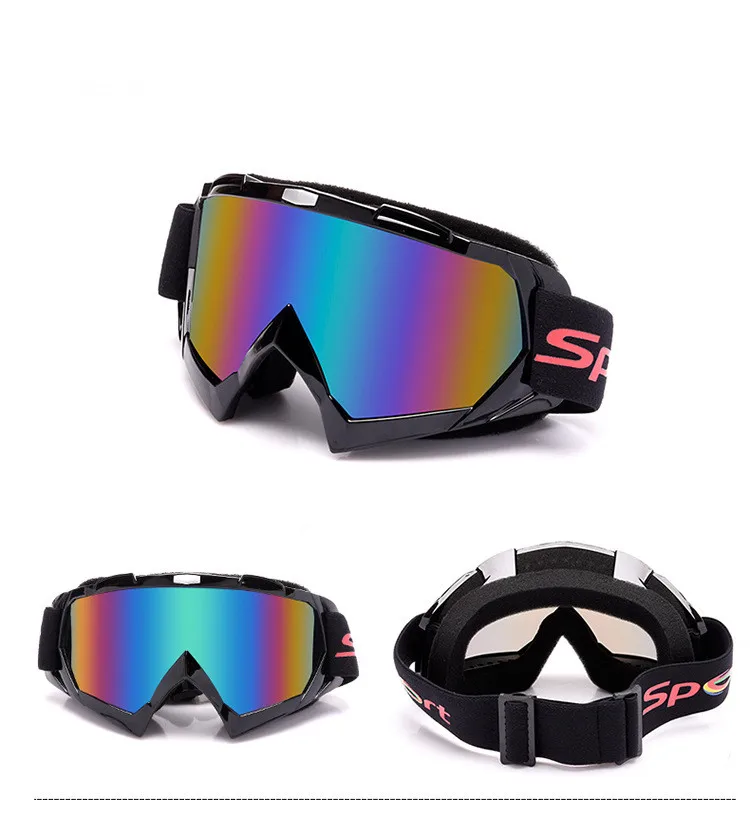 

Winter Uv400 Protection Ski Eyewear Dustproof Anti Fog Snow Skiing Goggles Windproof Outdoor Sports Snowboard Ski Glasses WA 112