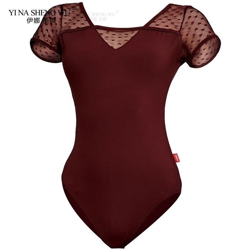 Новые балетные трико для женщин взрослых Танцевальная практика камзол