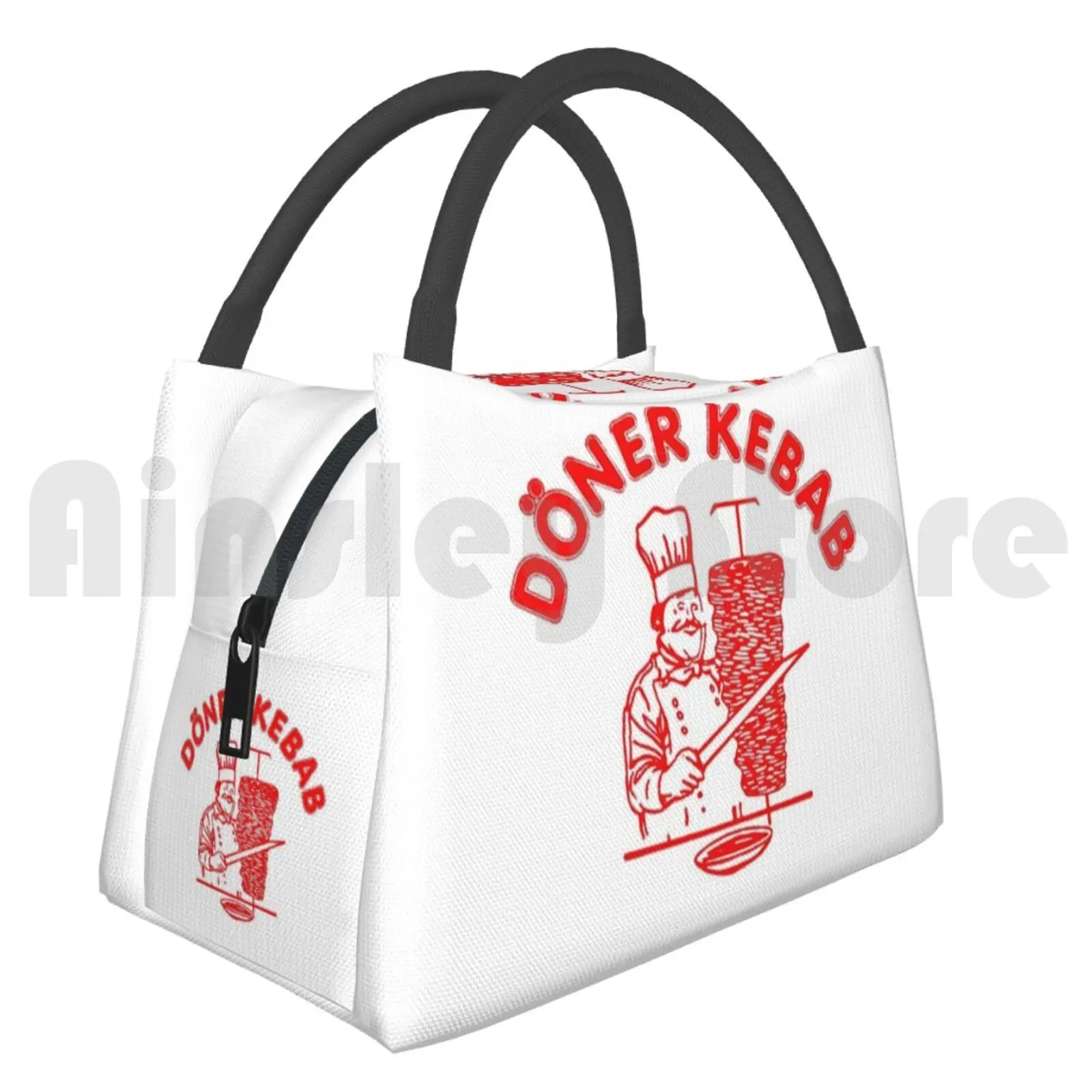 Cooler Lunch Bag Picnic Bag Doner Kebab Original 4 Xk Xkr Brabham Silver Red Green British Touring Car Old