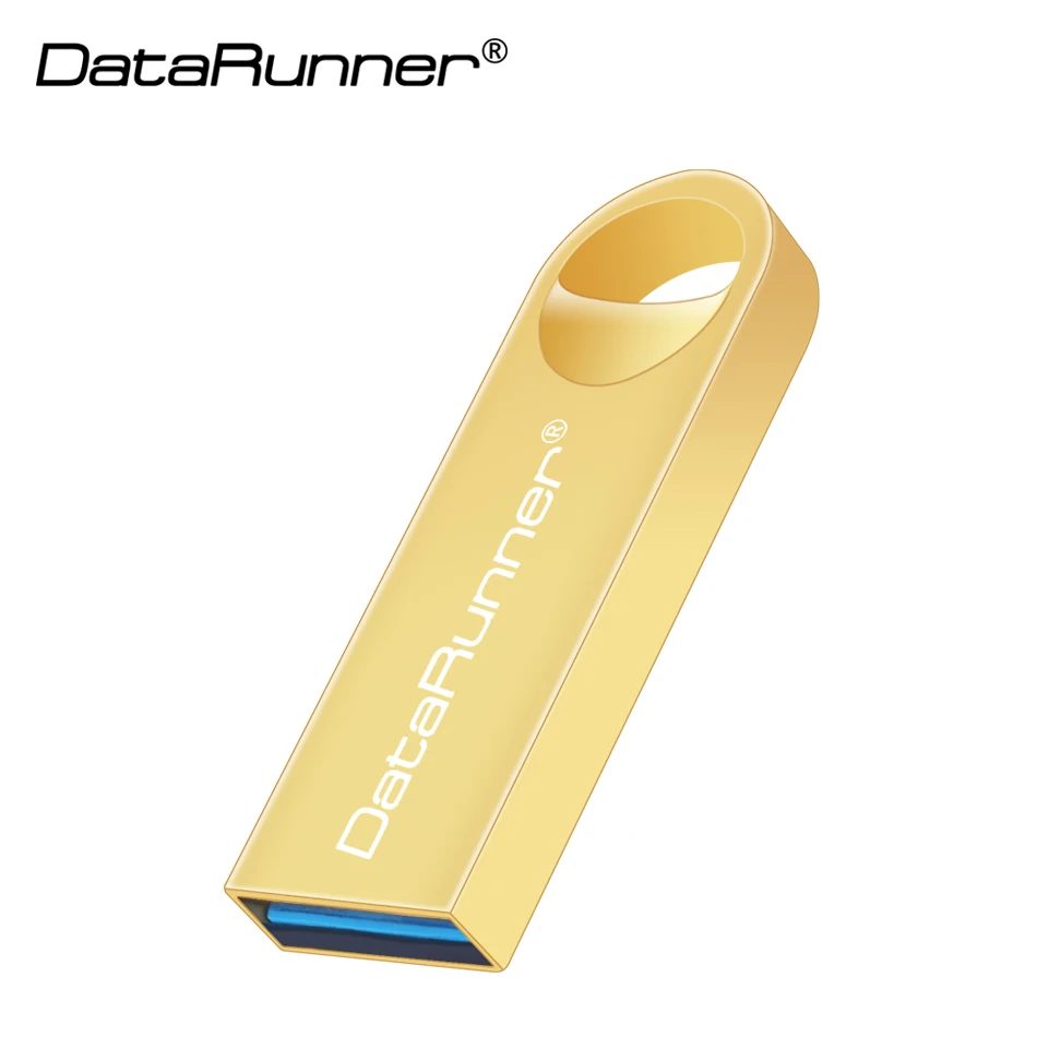 Новая DataRunner USB флеш накопитель USB3.0 металлическая ручка 128 ГБ 64 32 16 8 флешка Usb карта