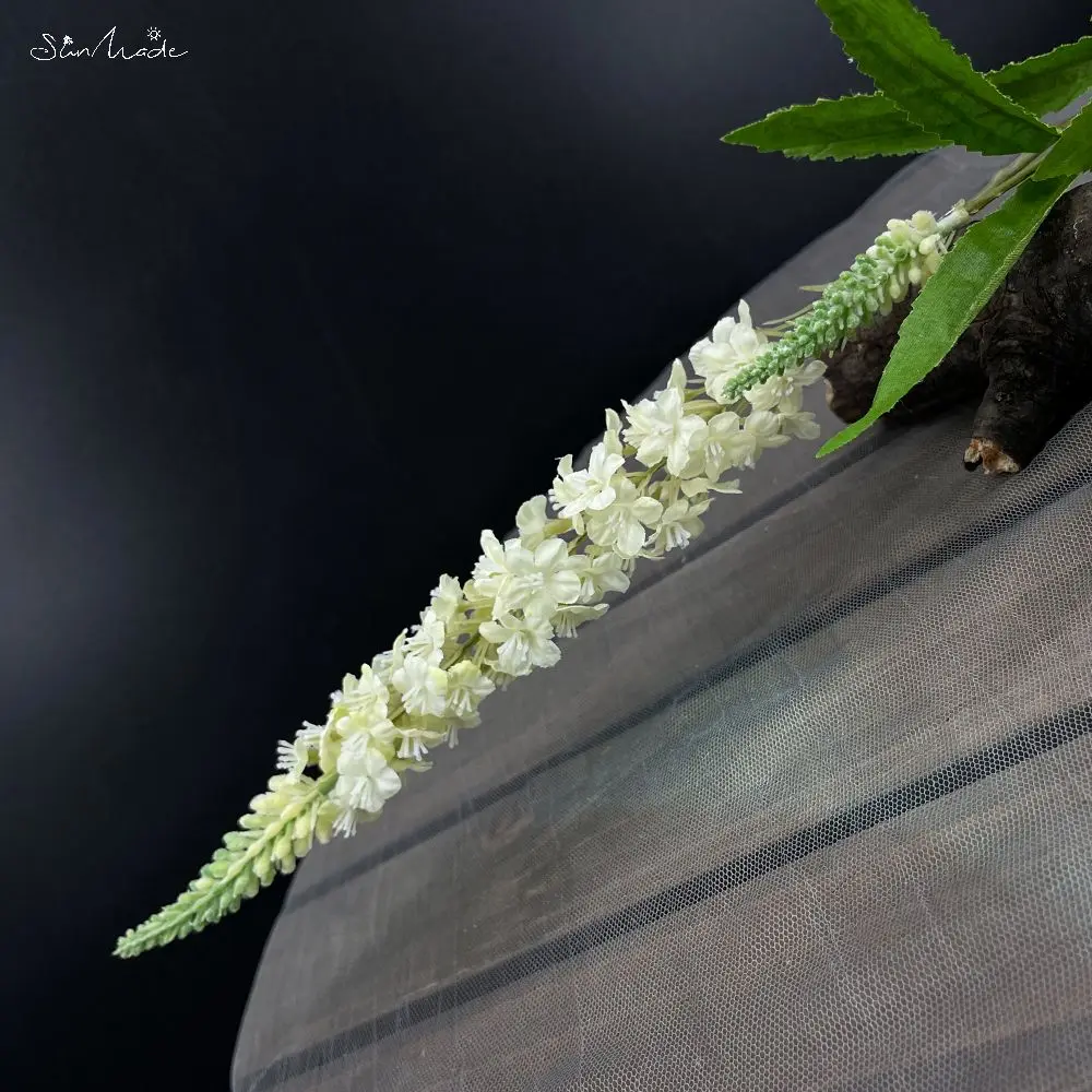 

SunMade Ins искусственные синие фиолетовые лавандовые ветки из шелка