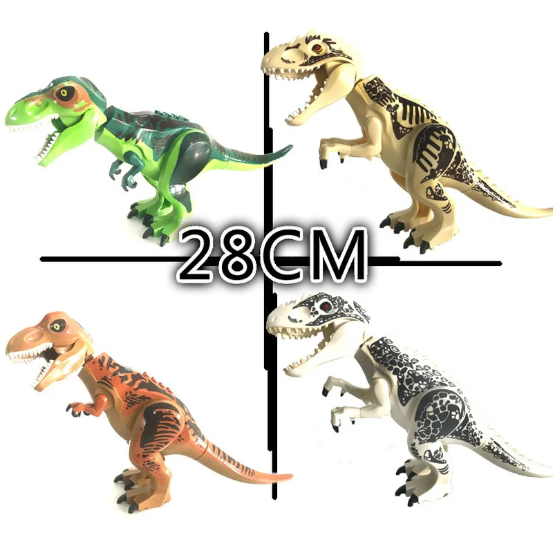 Конструктор динозавр Юрского периода фигурки динозавров тираннозавр игрушечные