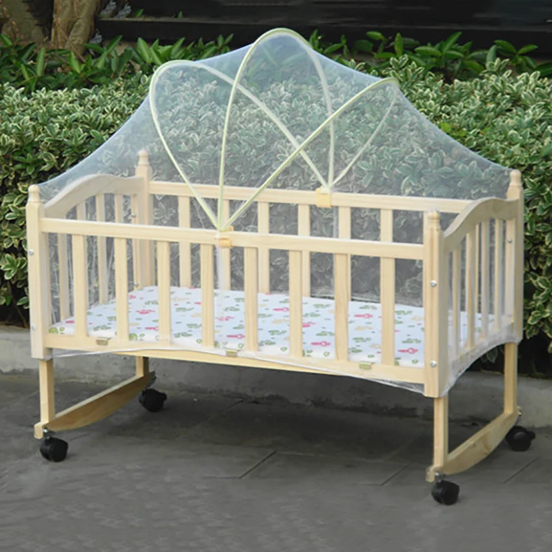 

Baby Mosquito Net Cradle Bed Mesh For Kids Outdoor Mosquito Nets Insect Control Crib Folding Portable Baby Cradle Cover