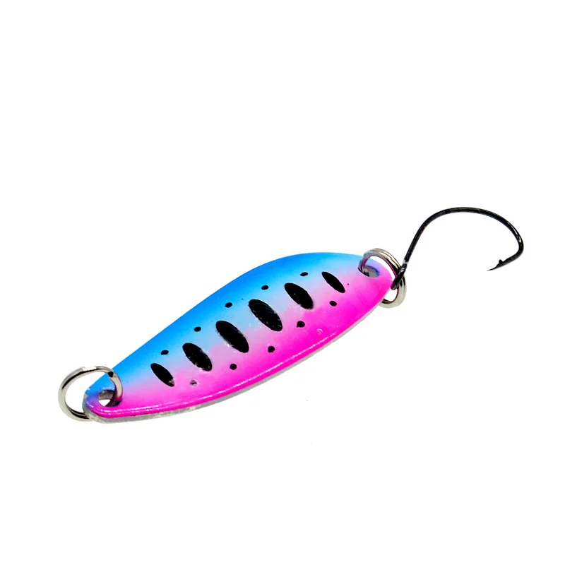 Walk Fish рыболовные приманки в виде ложек для форели 5 шт./лот 3 г 4 см джиг-приманки с