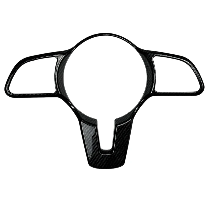 

Carbon Fiber Steering Wheel Trim Cover for Mercedes Benz A/B/C/E/CLA/GLA/GLB/GLE Class 2019+