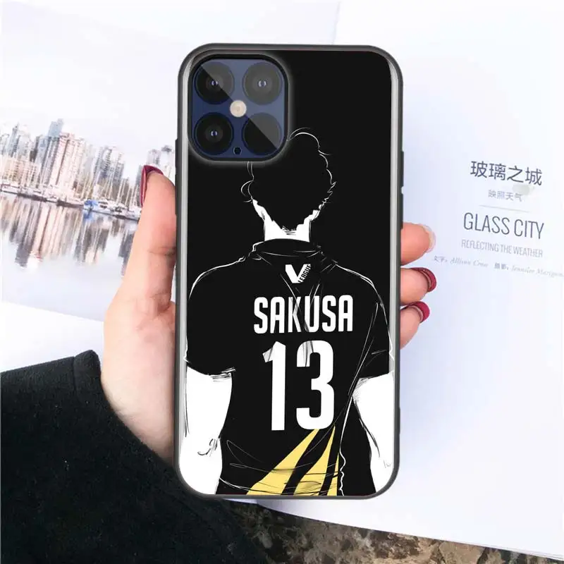 

Haikyuu Phone Cover for iPhone 7 8 11 12 Mini Pro Max X XS Max XR 6S Plus Case Silicone Fundas Shell