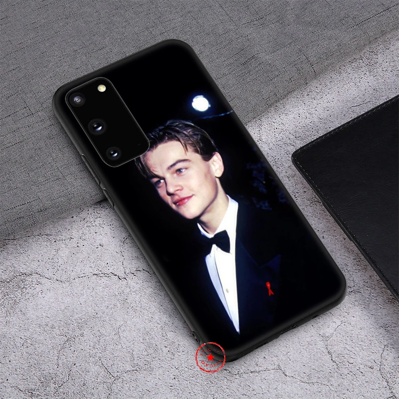 Мягкий чехол для телефона Leonardo Dicaprio Young Samsung Galaxy S20 Ultra Note 10 Plus S10 Lite A91 A81 A71 A51 |