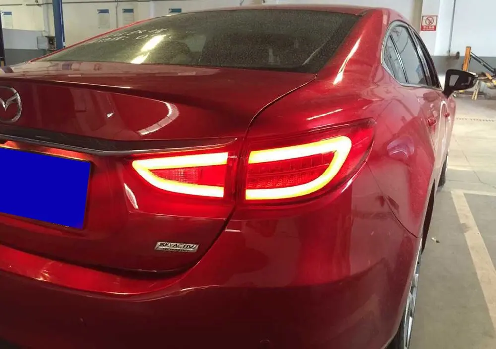 4 шт. для Mazda 6 Atenza задние фонари светодиодные задние фары парковочный свет Обратные огни 2013 год красный цвет