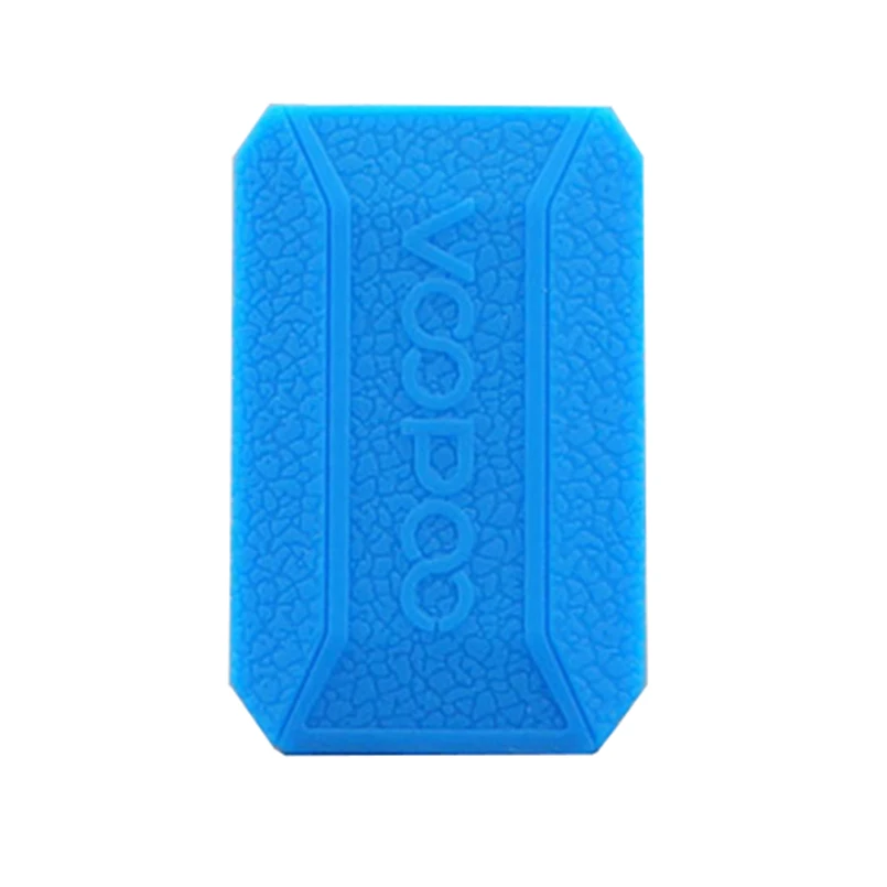 blue warp Силиконовый чехол для Voopoo Drag Baby Trio Pod, защитный Модифицированный корпус, силиконовый чехол для кожи, резиновый рукав, чехол для защиты, без модов - Цвет: blue warp